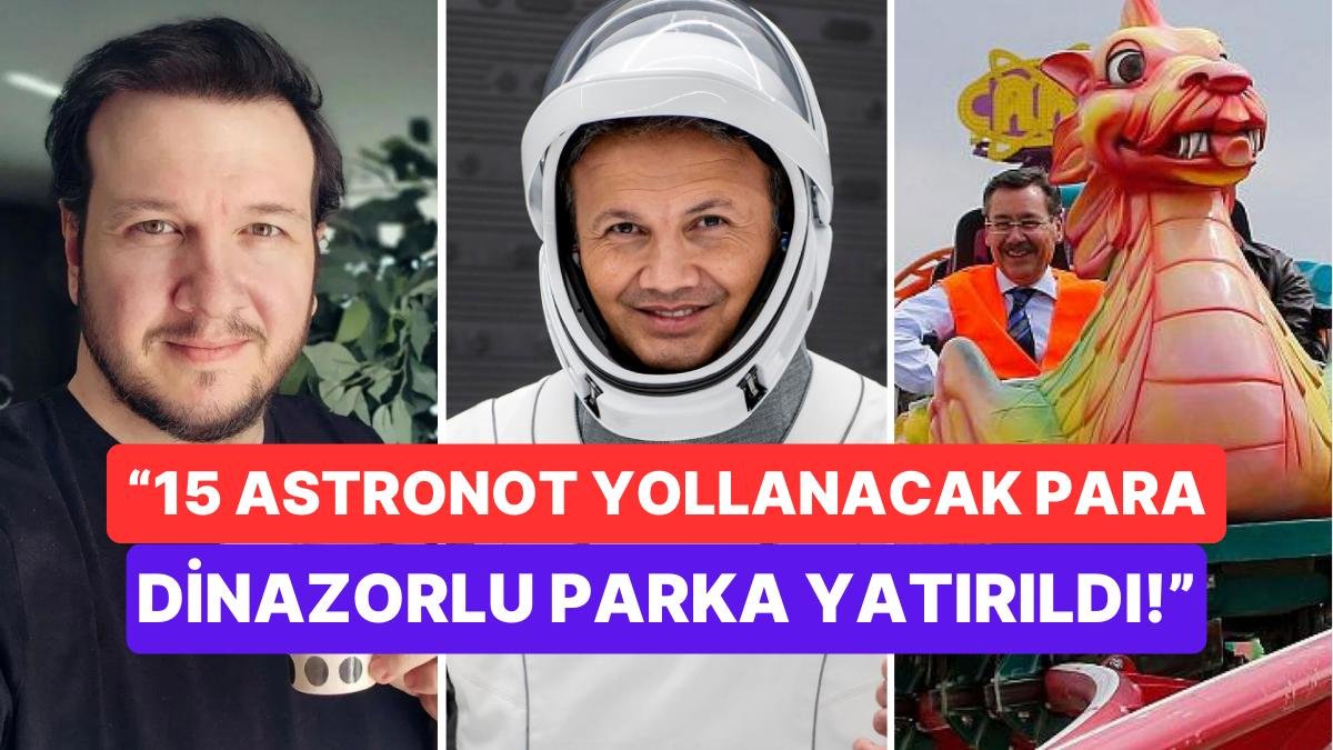 Şahan Gökbakar’dan Alper Gezeravcı’nın Uzay Yolculuğunu Maliyetli Bunlara Kapak Gibi Ankapark Yanıtı!