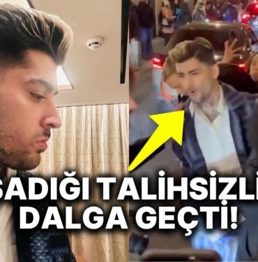 Kırk Yılda Bir İnsan İçine Çıkan Zayn Malik’e Kalabalıktan Kurtulmaya Çalışırken Araba Çarptı!