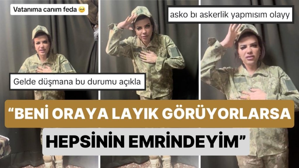 Asker Kaçağı Olduğu Ortaya Çıkan Mükremin Gezgin Kamuflaj Giyerek Video Çekti: “Vatanıma Canım Feda”