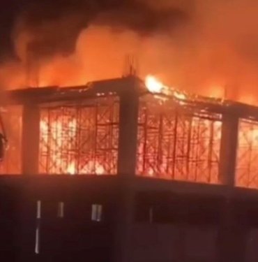Mersin OSB’de fabrika yangını