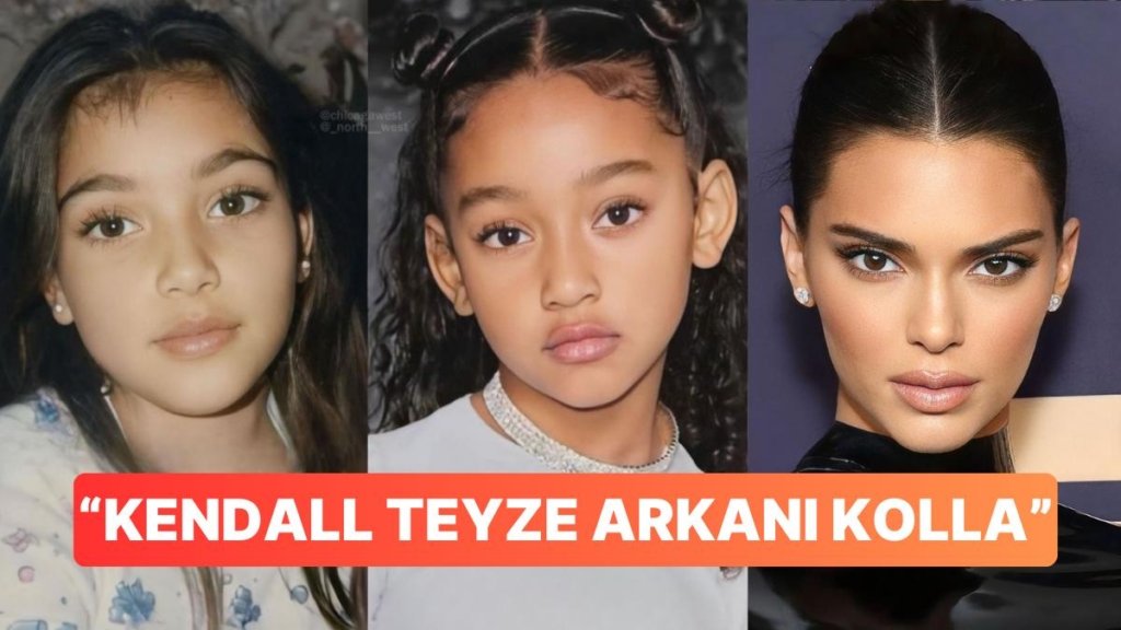Kim Kardashian’ın Güzellik Abidesi Kızı Chicago West’e Kendall Jenner Benzetmesi Yapıldı: Boynuz Kulağı Geçti