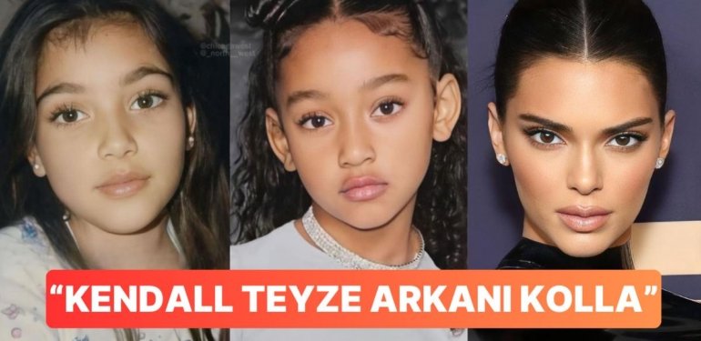 Kim Kardashian’ın Güzellik Abidesi Kızı Chicago West’e Kendall Jenner Benzetmesi Yapıldı: Boynuz Kulağı Geçti