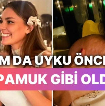 Minik Kızıyla Beşikte Uyuyakaldığı Anları Paylaşan Aslı Enver Hepimizi Pamuk Gibi Yaptı!