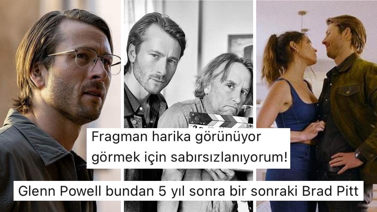 Başrolünde Glen Powell’in Yer Aldığı Romantik Gerilim Filmi ‘Hit Man’in Fragmanına Gelen Tepkiler
