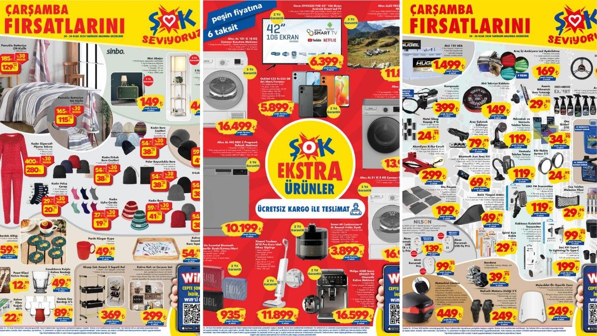 ŞOK’a Philips Kahve Makinesi Geliyor! 24 Ocak 2024 ŞOK Aktüel Ürünler Kataloğu