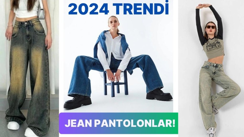 Dar Kesim Kotlara Elveda! 2024’ün Moda Dünyasında Rüzgarı Tersine Çeviren Bol Paça Kot Trendinin En İyileri
