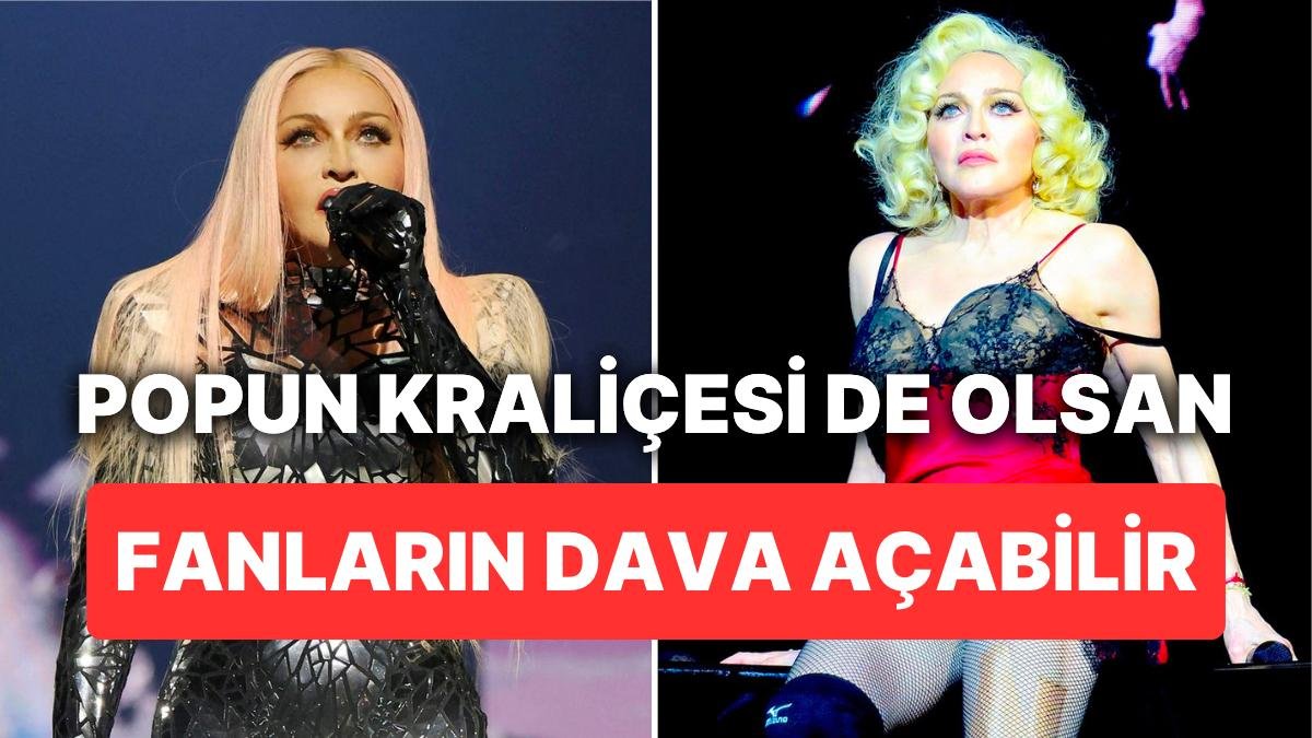 Ölümden Dönüp Sahneye Çıkan Madonna’ya Dava Şoku: Sebebi Sahneye Geç Çıkması