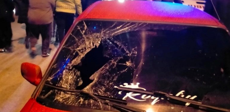 Otomobilin çarptığı yaya hayatını kaybetti