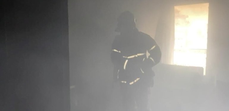 Antakya’da bir evde yangın