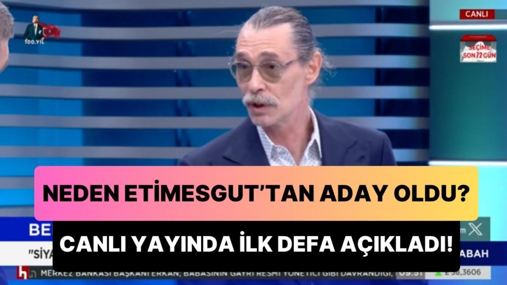 Oyuncu Erdal Beşikçioğlu Neden Etimesgut’tan Aday Olduğunu ve Siyasete Girme Fikrini İlk Kez Açıkladı