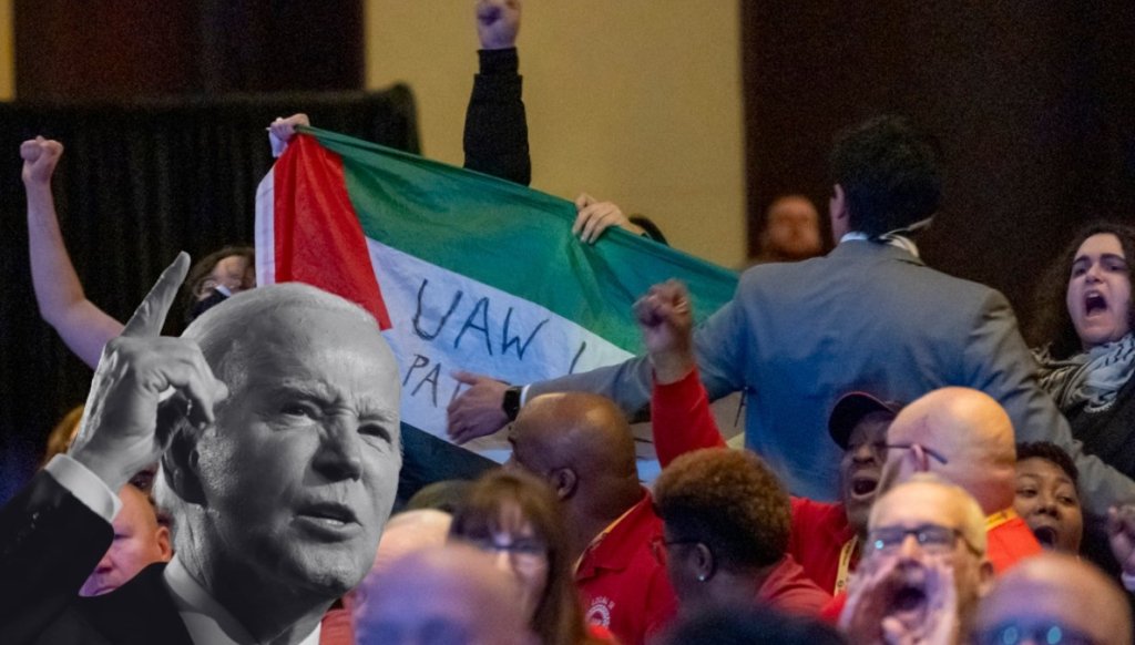 Biden’ın konuşması üst üste 2 gün Filistin protestolarıyla kesildi