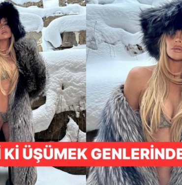 Son Zamanlarda Giydiği Kürk Yüzünden Çok Fena Linç Yiyen Khloe Kardashian Eleştirileri Tiye Aldı ve Poz Verdi