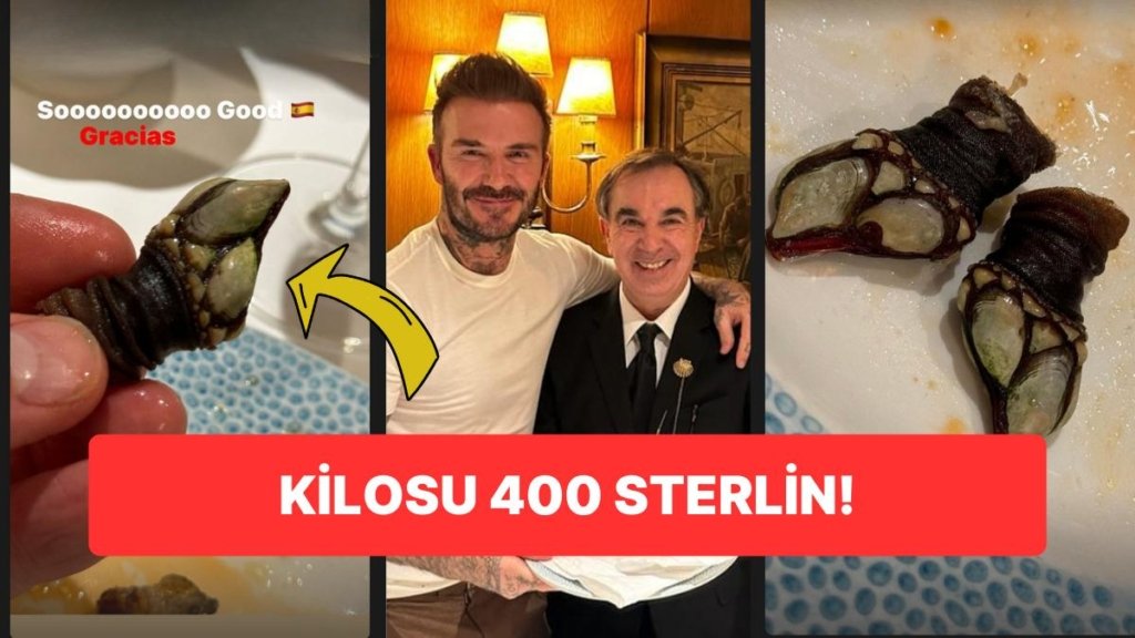 Tavuk Pilav Neyinize Yetmedi? David Beckham, Yediği Bi’ Garip Deniz Ürününe Dünyalar Kadar Para Verdi