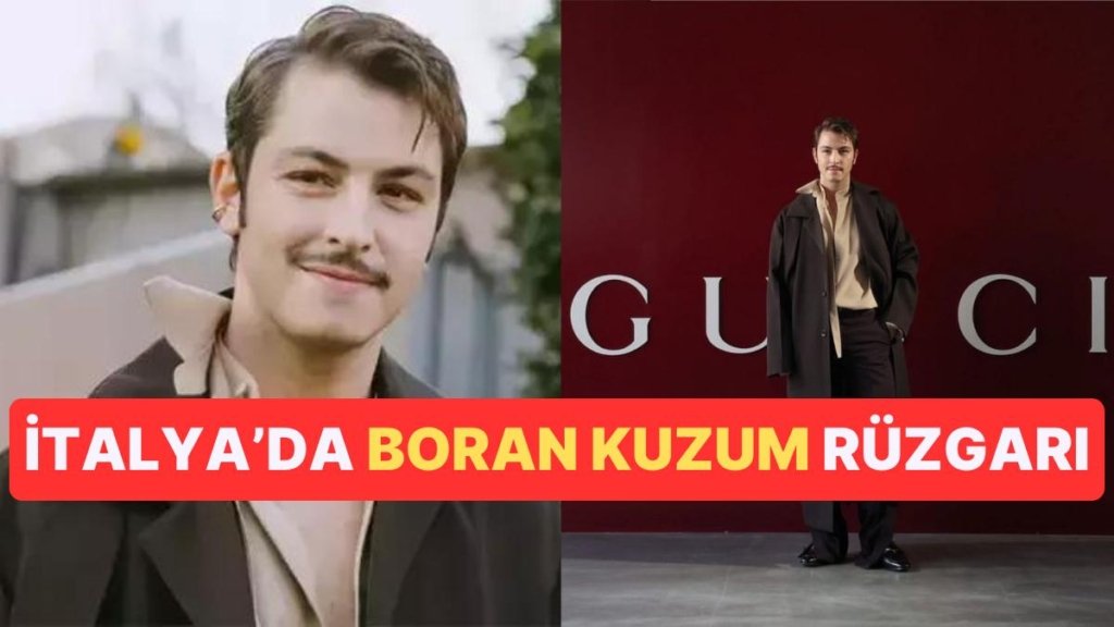 As Bayrakları As! Gucci’nin Yaptığı Paylaşımda Gözler Sadece Boran Kuzum’u Gördü