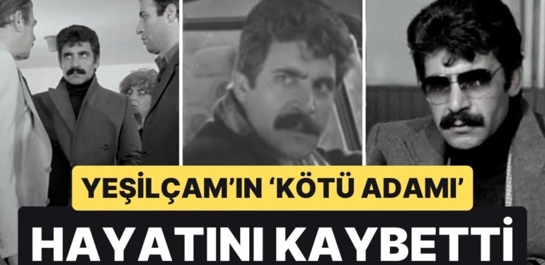 Yeşilçam’ın ‘Kötü Adamı’ Hikmet Taşdemir Hayatını Kaybetti