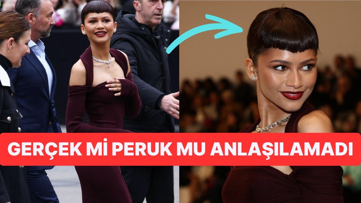 Defileden Defileye Gezinen Zendaya’nın Saçları ‘Tas Koyup mu Kestiniz?’ Dedirtti