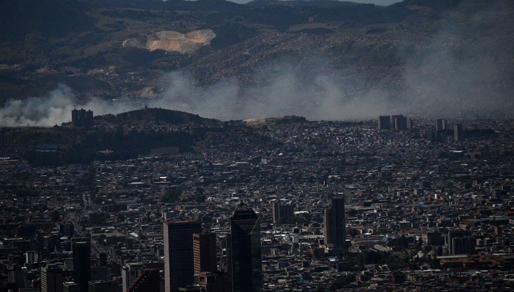 Kolombiya’da orman yangını: Günlerdir söndürülemiyor