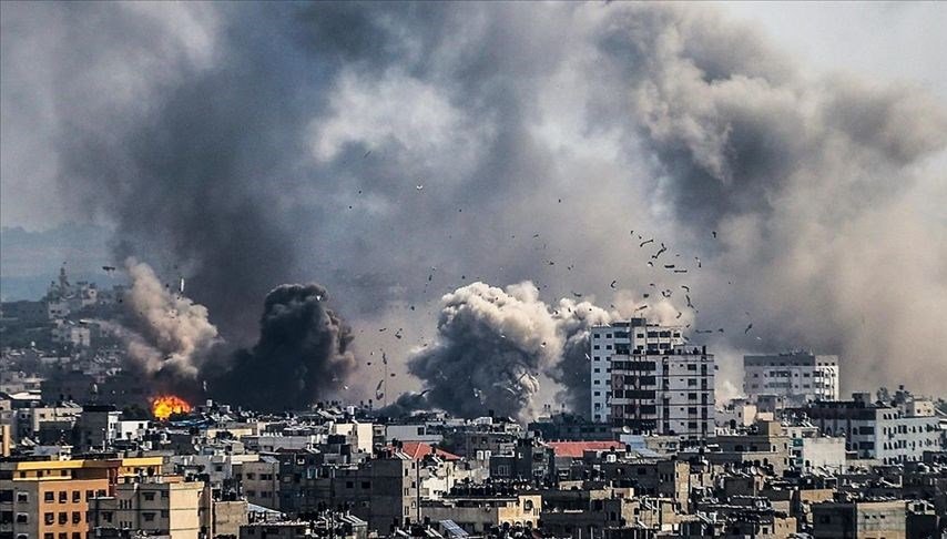 İsrail’in Gazze Şeridi’nin merkezine düzenlediği saldırıda 14 Filistinli öldü