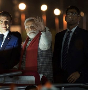 Macron, Hindistan’ın Cumhuriyet Günü kutlamalarına katıldı