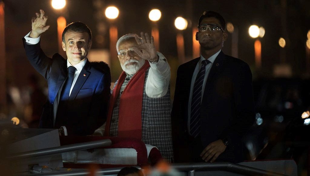 Macron, Hindistan’ın Cumhuriyet Günü kutlamalarına katıldı