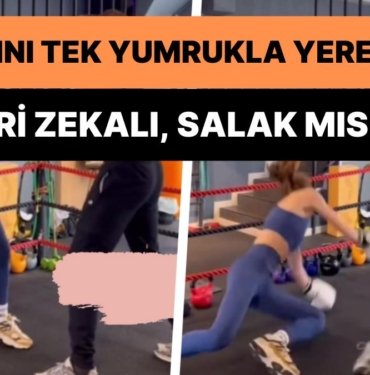 Karısına Acımadı! Avatar Atakan Boks Dersi Verdiği Karısını Tek Yumrukla Yere Serdi!