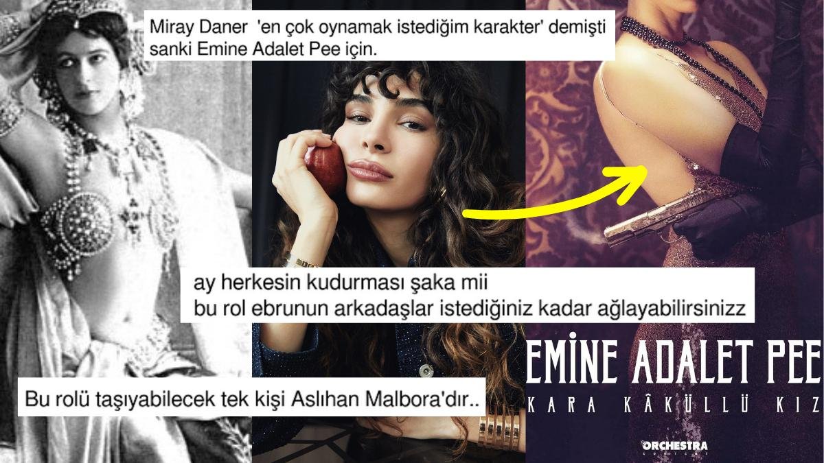 Ebru Şahin ‘Türk Mata Hari’ Olarak Bilinen Emine Adalet Pee Rolüne Talip Olduğunu Açıklayınca Ortalık Karıştı!