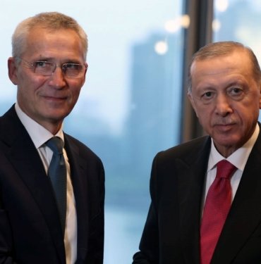 Cumhurbaşkanı Erdoğan, NATO Genel Sekreteri Stoltenberg ile görüştü