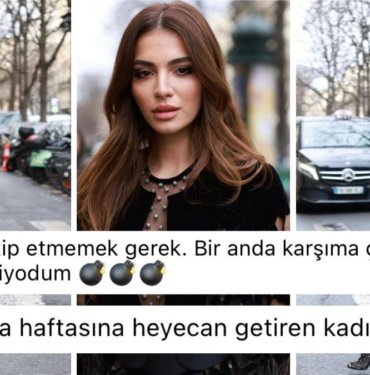 Melisa Aslı Pamuk’un Paris Moda Haftası’nda Giydiği Kombini Kendine Hayran Bıraktı!