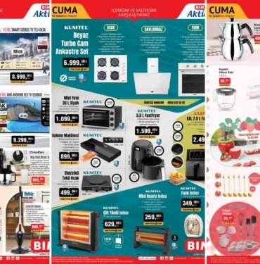 BİM’e Türk Kahvesi Makinesi Geliyor! 30 Ocak – 2 Şubat 2024 BİM Aktüel Ürünler İndirim Kataloğu