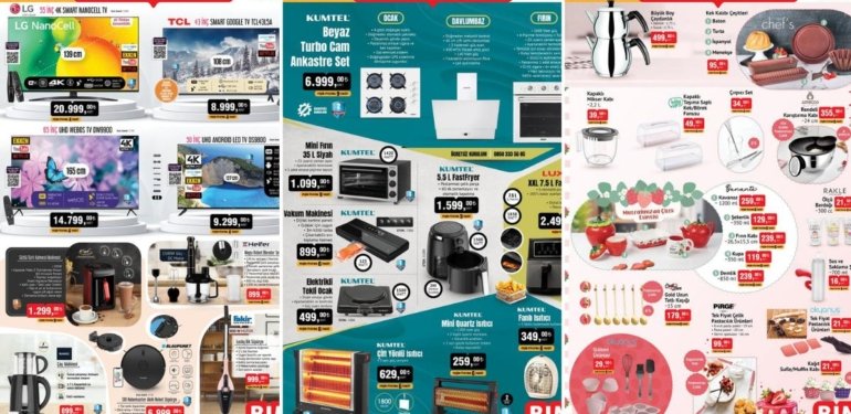 BİM’e Türk Kahvesi Makinesi Geliyor! 30 Ocak – 2 Şubat 2024 BİM Aktüel Ürünler İndirim Kataloğu