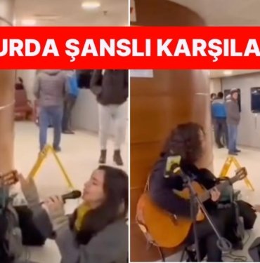 Öykü Gürman’ın Kadıköy Vapurunda Şarkı Söyleyen Sokak Müzisyenine Eşlik Ettiği Anlar Dinleyenleri Mest Etti