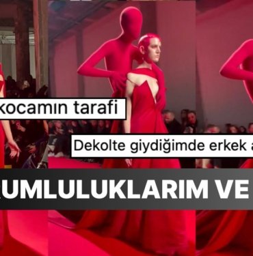 Paris Moda Haftası’ndaki Robert Wun Tasarımı Elbise “Aldığım Elbiseyi Giymek İçin Bekleyen Kardeşim” Dedirtti