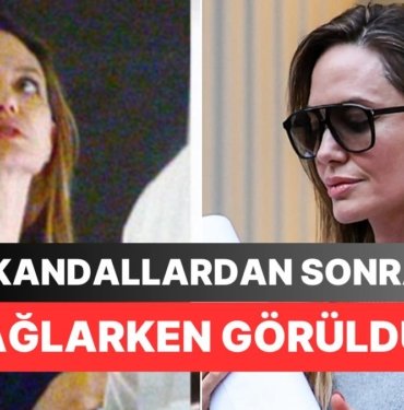 Epstein Davasıyla Anılan Angelina Jolie Kameralardan Kaçamadı: Ünlü Güzel Objektiflere Ağlarken Yakalandı!