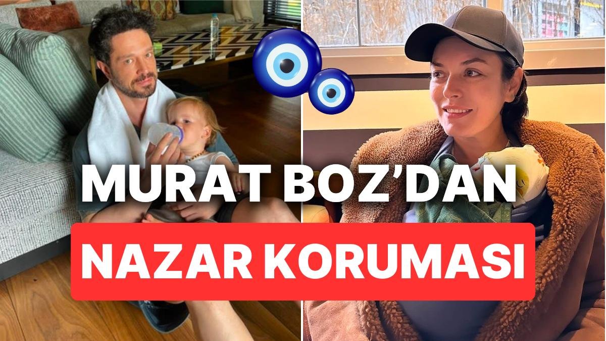 Çiçeği Burnunda Anne Ezgi Mola’yı Ziyaret Eden Murat Boz, Bol Nazar Boncuklu Önlem Aldı