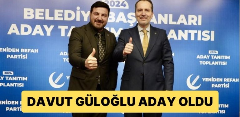 Yeniden Refah’ın Düzce Adayı: Şarkıcı Davut Güloğlu Başkanlığa Aday Oldu