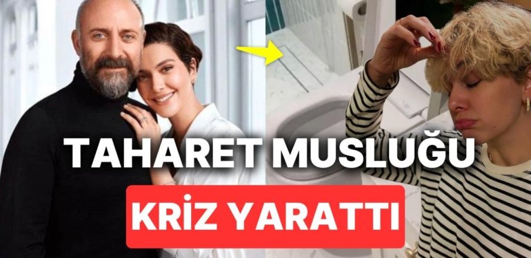 Bergüzar Korel ve Halit Ergenç’in Londra’daki Lüks Evlerinin En Büyük Problemi Taharet Musluğu Olmuş
