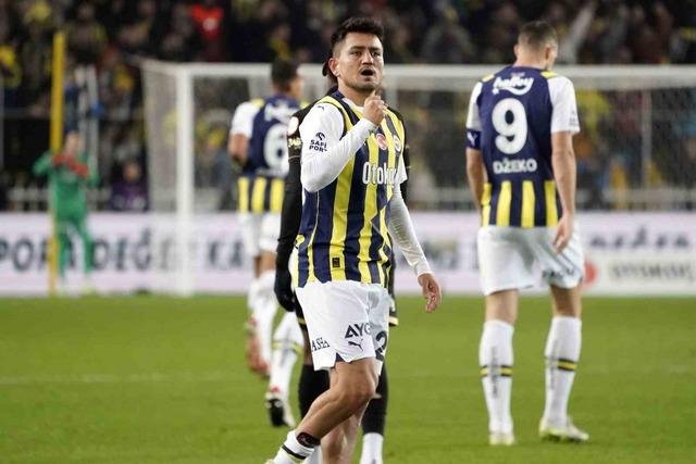 Cengiz Ünder durdurulamıyor! Ankaragücü maçında da attı! Fenerbahçe onun golüyle bu sezon Avrupa
