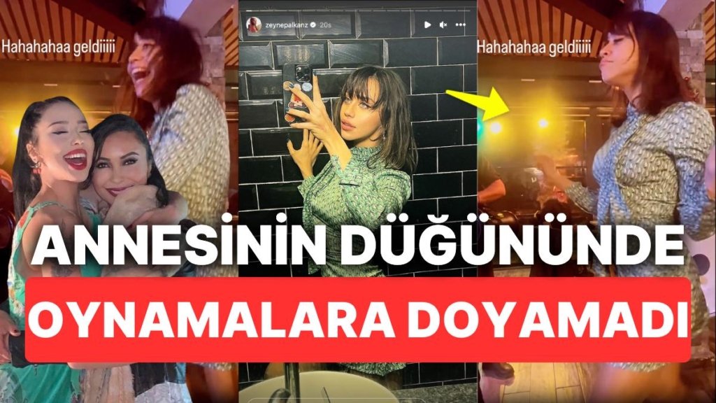Annesinin Düğününde Yarınlar Yokmuşçasına Dans Eden Zeynep Alkan’ın Göbek Attığına İnandığı Anlar
