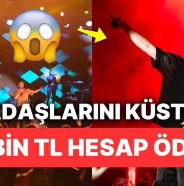 Murat Dalkılıç Kendi Mekanında Arkadaşlarına Ödettiği 710 Bin TL Hesapla “Yok Artık” Dedirtti