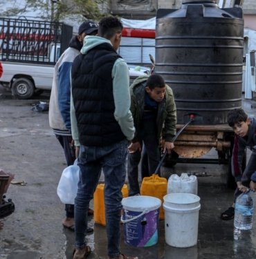 Gazze Şeridi’nde su sıkıntısı artarak devam ediyor
