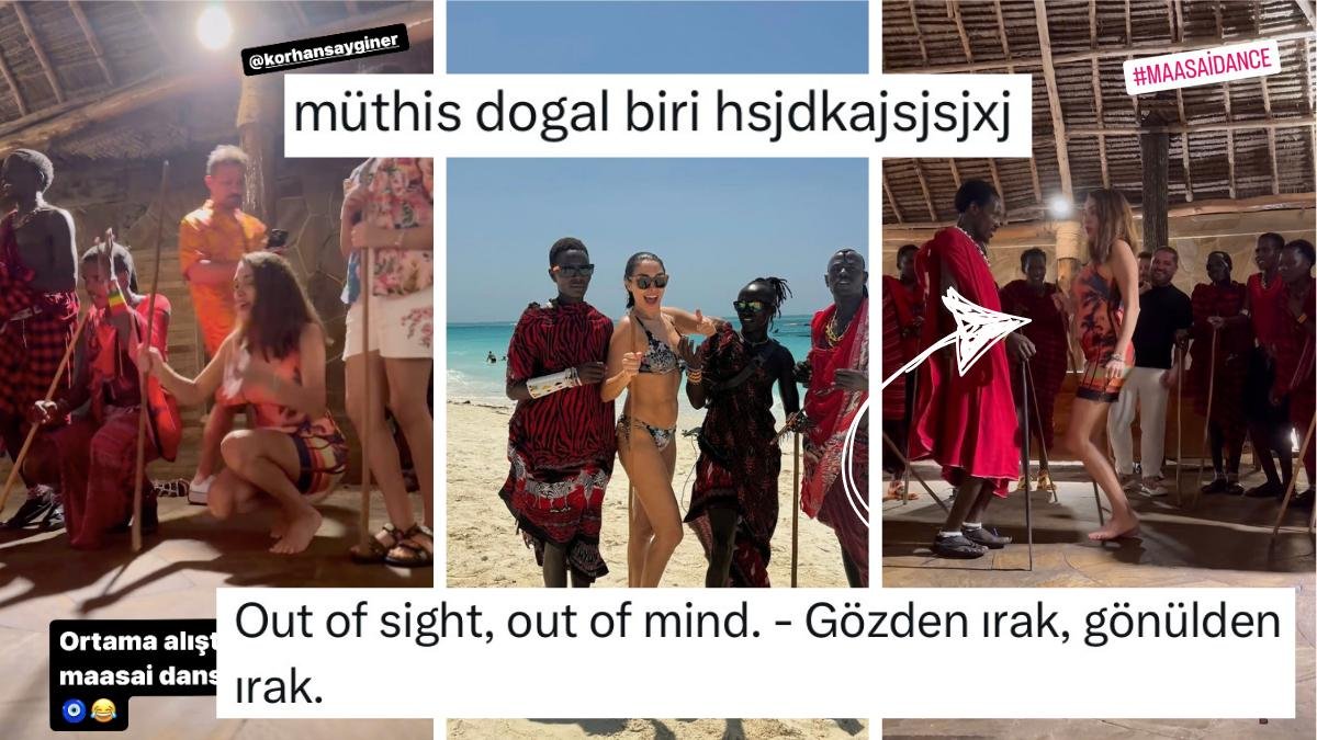 Ailesiyle Zanzibar Adası’na Tatile Giden Zuhal Topal’ın Maasai Dansı Yaptığı Anlar Epey Güldürdü