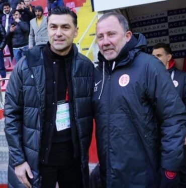 Burak Yılmaz ile Sergen Yalçın
