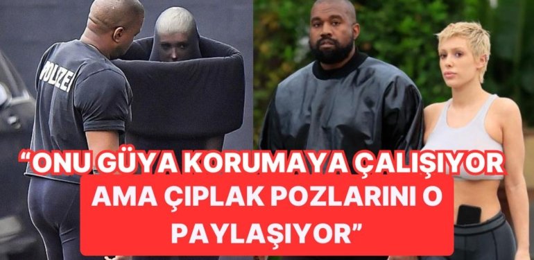Kaç Kurtar Kendini Bianca! Kanye West’ten Çıplak Pozlarını Paylaştığı Eşine Sosyal Medya Yasağı