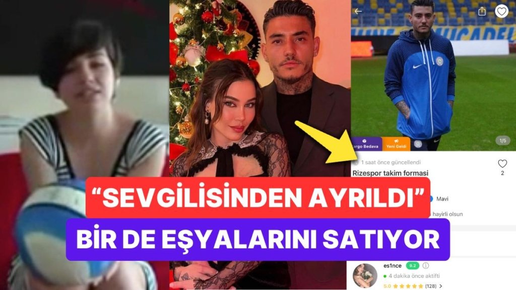 Boşandıktan Sonra Zafer Görgen’le Aşk Yaşayan Esin Çepni İlişkisi Bitince Exinin Formasını Satışa Çıkardı