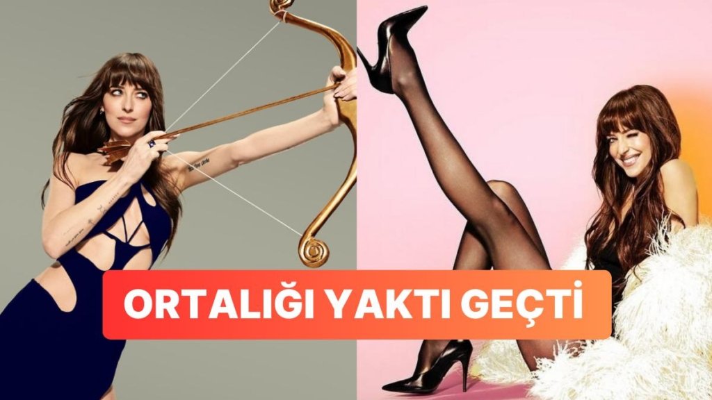 Grinin Elli Tonu’nun Aktrisi Dakota Johnson’ın Katıldığı Program İçin Verdiği Pozlara Görenlerin Dibi Düştü