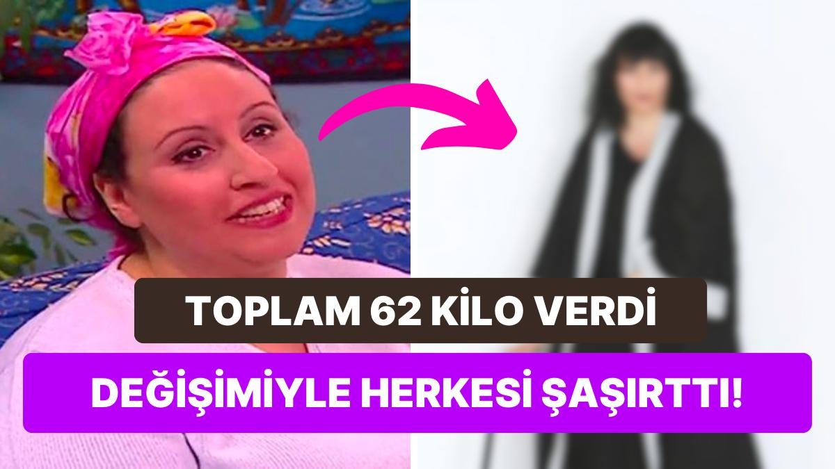 Cennet Mahallesi’nin Oynak Balina Menekşe’si Şeyla Halis 6 Ayda 22 Kilo Vererek Bambaşka Bir İnsana Dönüştü!