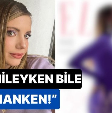 Çocuk da Yaparım Kariyer de Diyen Eda Ece’nin ELLE Dergisine Verdiği Karnı Burnunda Poz Olay Oldu!