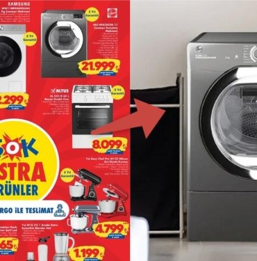 Şok’ta Satışa Sunulan Hoover Çamaşır Kurutma Makinesi Alınır mı? Özellikleri ve Yorumları