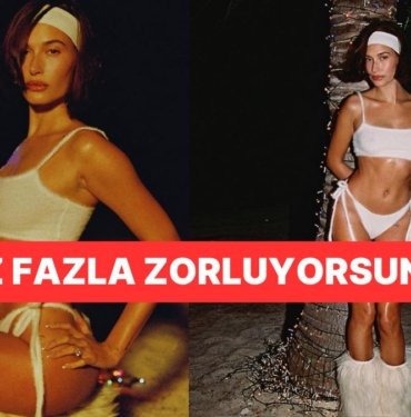 Süpermodel Hailey Bieber Sere Serpe Kumlara Uzandığı Paylaşımlarıyla “Fazla Kasıntı” Dedirtti