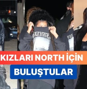 Çocukları İçin Resmen “Birbirlerine Katlanan” Eski Çift Kim Kardashian ve Kanye West Bir Araya Geldi